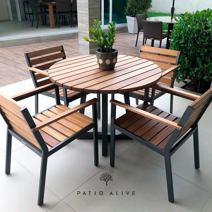 Oval Outdoor Seat Wood Work